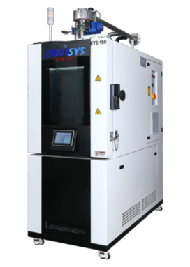 Battery test chamber
